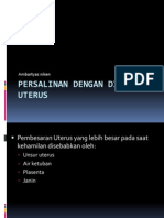 Persalinan Dengan Distensi Uterus