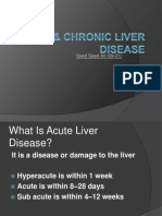 Acute & Chronic Liver Disease by paquinn