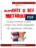 Aumente o Seu Metabolismo