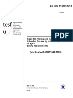 Tesf U: ES ISO 11540:2013