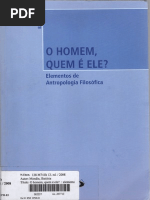 Battista mondin curso de filosofia pdf para