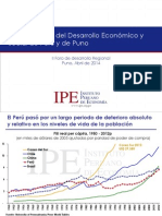 Logros y Retos Del Desarrollo Económico y Social de Perú y de Puno
