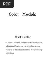 Digital Image Processing, Color Models