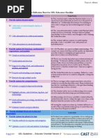 Group 1A UDL Checklist