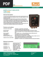 Earth Fault Indicator EASI - Surface Mounted