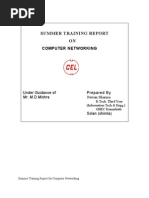 Download Ccna Project Report by ISHAN CHAUDHARY SN23425502 doc pdf