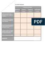 Escala Estimativa para Resolucion de Problemas