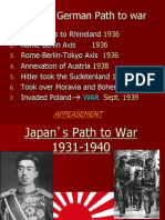 the japanese path to war best