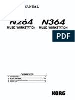 KORG N264 N364 Service Manual