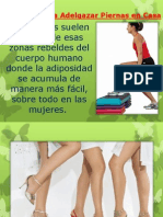 Ejercicios Para Adelgazar Piernas en Casa