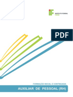 Auxiliar de Pessoal (RH) : Formação Inicial E Continuada