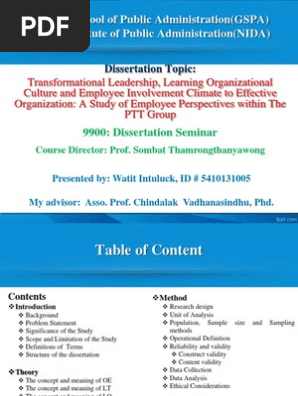 Dissertation Proposal PPT