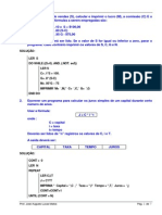 Exercicios Resolvidos de Fortran