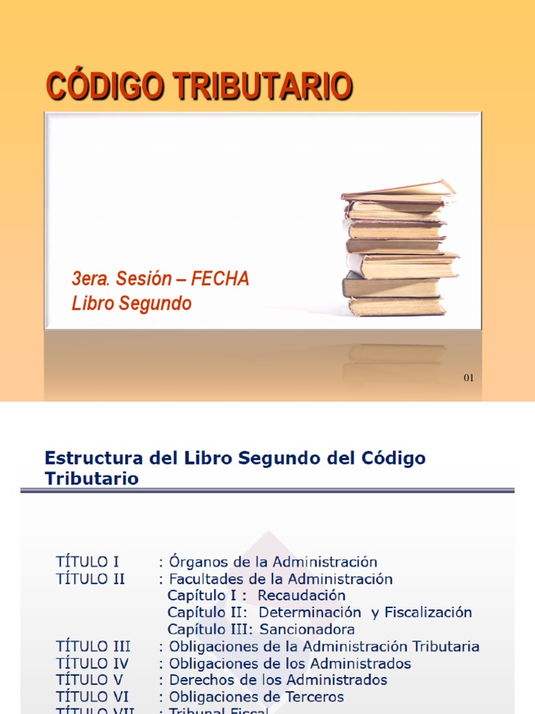Estructura del Código Tributario Peruano | PDF | Pagos | aduana