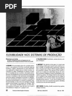 Flexibilidade Nos Sistemas de Produção