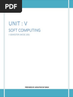 Soft Computing Unit-5 by Arun Pratap Singh