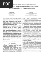 Time Critical Decision Making in Air Traffic Management Security