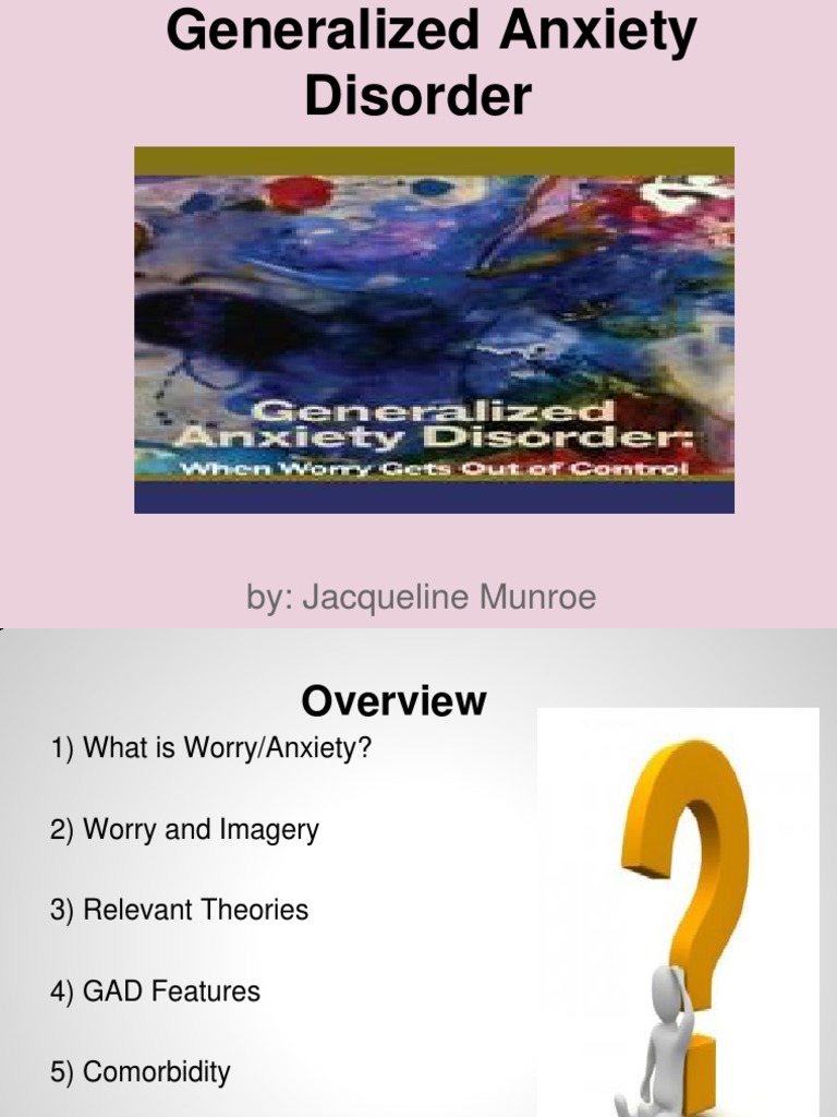 CBT Strategies for Generalized Anxiety | PDF | Cognitive Behavioral ...