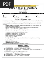 I C A N: Lincoln Trail Elementary