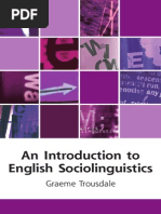 Download An Introduction to English Sociolinguistics by Psalmartin SN234279795 doc pdf