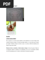 Cómo Se Agarra El Lápiz