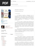 Indicadores Econômicos