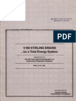 V160 Stirling Engine - For A Total Energy System