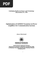 Download Optimization of LDMOS Transistor by Lus Pais SN234288562 doc pdf