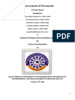 Improvement of Pavements: Technical Writing and Presentation Skills