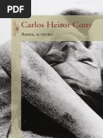 Antes o Verao - Carlos Heitor Cony