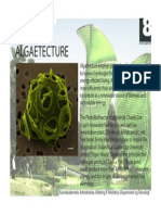 Algaetecture: Future Bio Architecture: Biomaterials