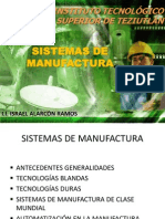 Unidad i Sistemas de Manufactura 1