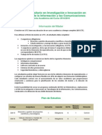 Oferta Academica Investigacion e Innovacion Tics 10062014