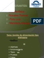 72103220 Bomba de Alimentacion Tipo Diafragma