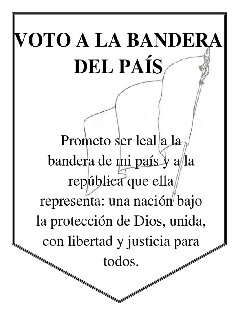 Voto a la Bandera Cristiana | PDF