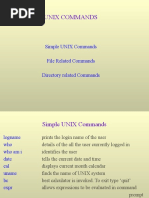 Unix Commands