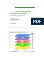 Clase 10 - Arq de Info Usabilidad Accesibilidad