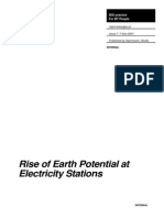 Rise of Earth at Electricity Stations