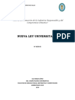 La Investigación Constituye Una Función Esencial y Obligatoria de La Universidad