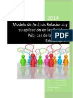 Modelo Análisis Relacional de Políticas Públicas