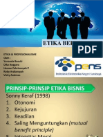 Etika Dalam Berbisnis