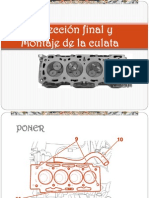 Curso Mecanica Automotriz Inspeccion Final Montaje Culata