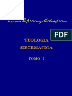 Teologia Sistematica Tomo 1 de 2 Vol 1 de 6 -- l s Chafer