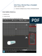 3d Max - Nuvens Com Particle Flow, Mental Ray e Daylight