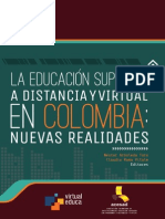 La Educacion Superior A Distancia y Virtual en Colombia Nuevas Realidades PDF