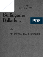 Burlingame Ballads (1920)