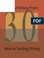 30 Ideas for Writing That Work