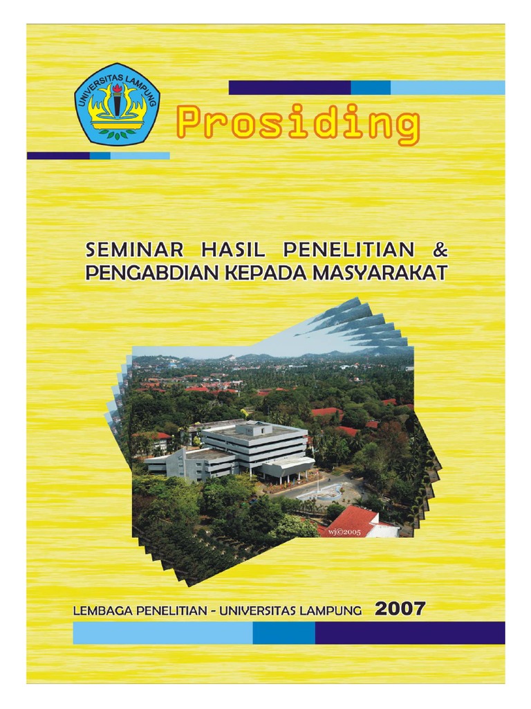 Prosiding Unila 2007 Buku 1