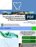 Penyelenggaraan BKPRD Provinsi DKI Jakarta Dan Pentingnya Koordinasi AntarBKPRD Di Wilayah Jabodetabekpunjur