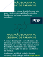 11º-Aplicação de  QSAR ao desenho de fármacos